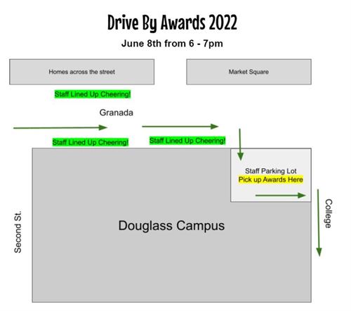 Drive By Awards Directions